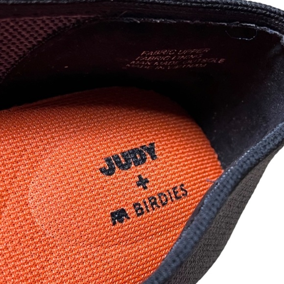 Birdies Blackbird Flats Loafers Gray Black Point Knit Comfort Work Casual Size 6 - Picture 10 of 14